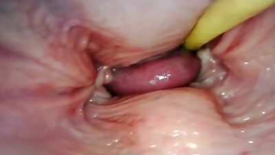 epic inner POV. CAMERA inside HER labia WHILE I fill HER WITH jizz