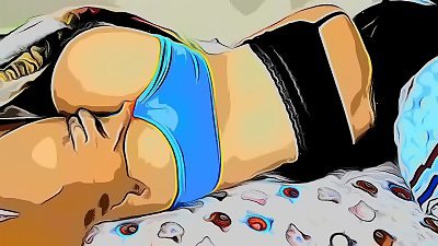 My molten Stepsister Spends All Day in super hot undies at Home I Can't resist Her cool ass Part 2 - toon